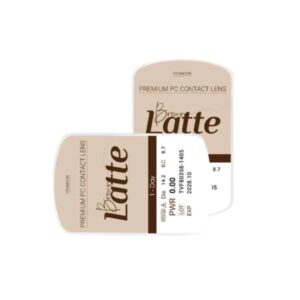 Lens 1 days màu nâu VIVIMOON Latte Brown